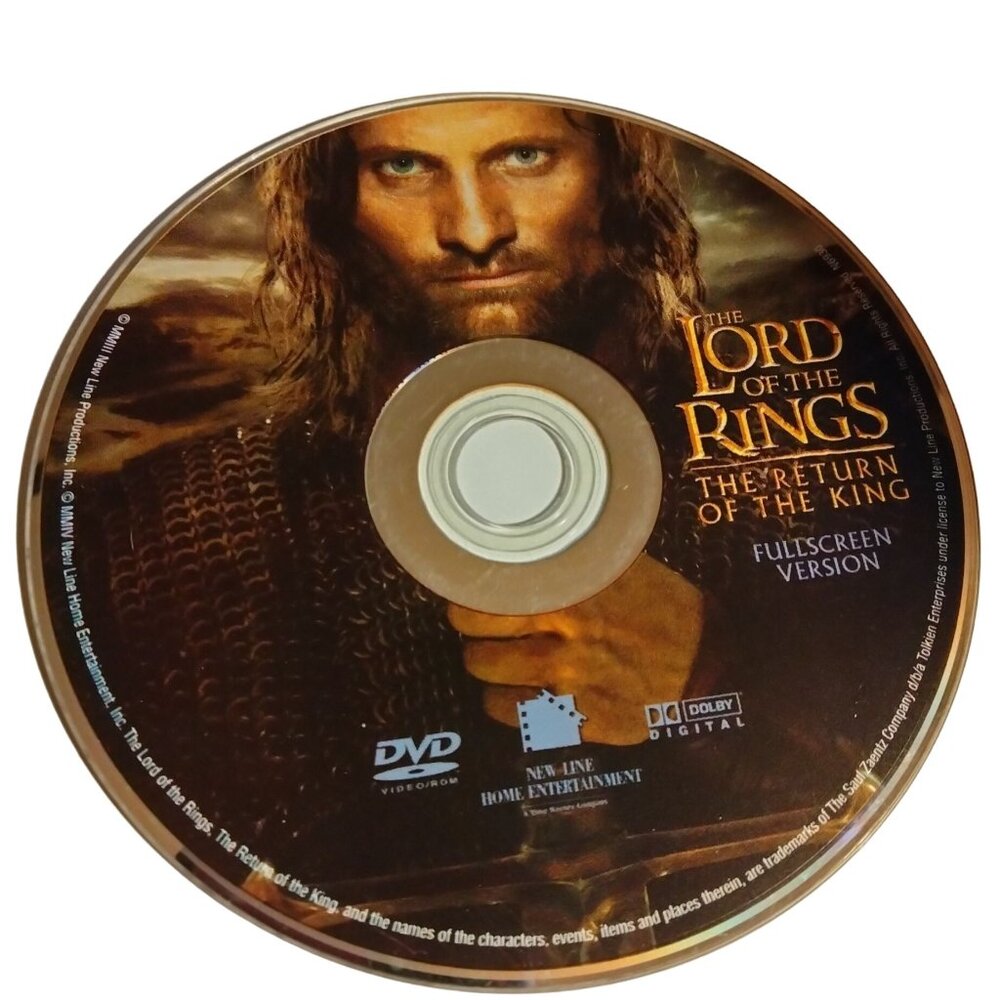 The Lord of the Rings The Return of the King Full Screen Edition DVD
